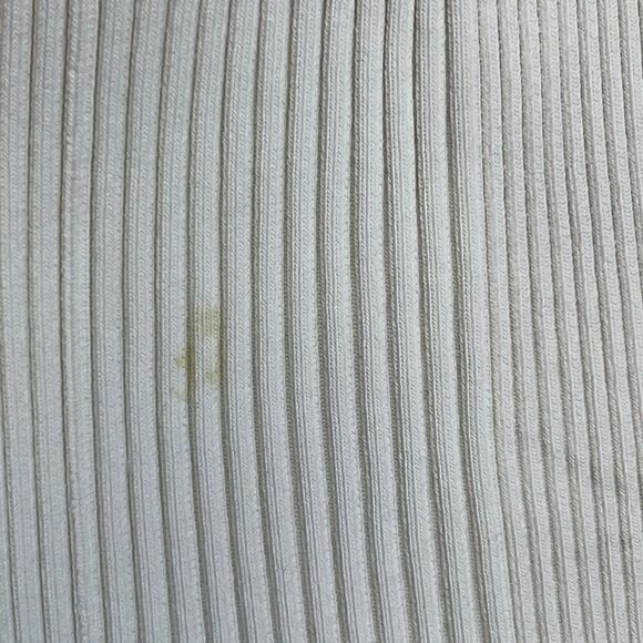 T by Alexander Wang Strap Detail in off White Bodycon Medium Sexy Stretchy LS - Picture 14 of 15